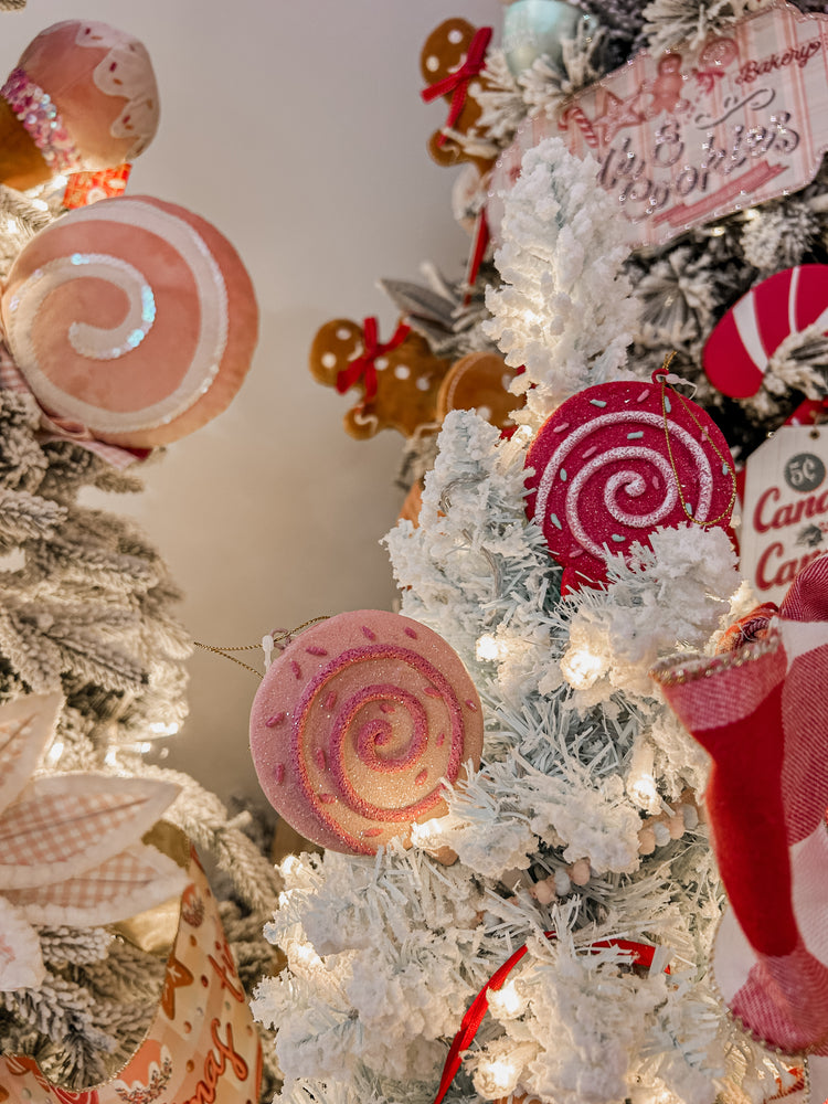 Sugary Lollipop ornament
