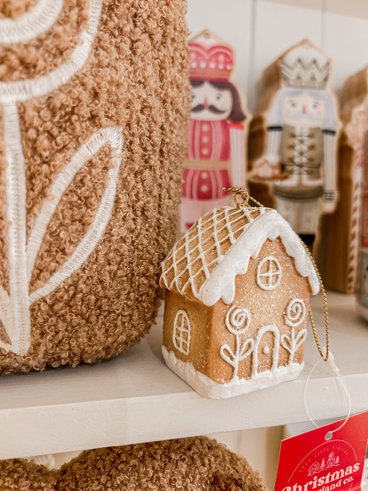 Gingerbread house ornament