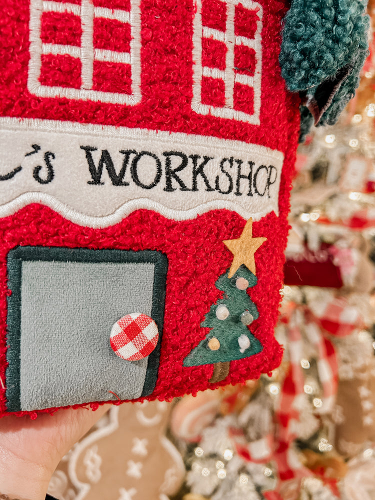 Santa's Workshop Cushion