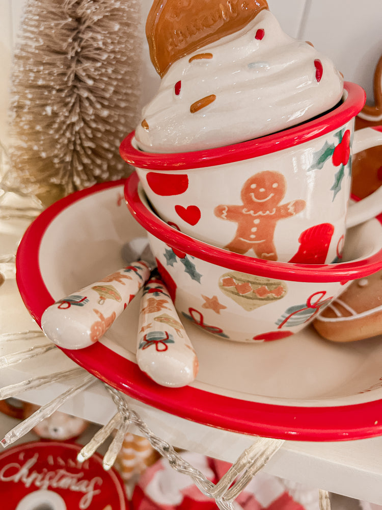 Gingerbread Porcelain Set