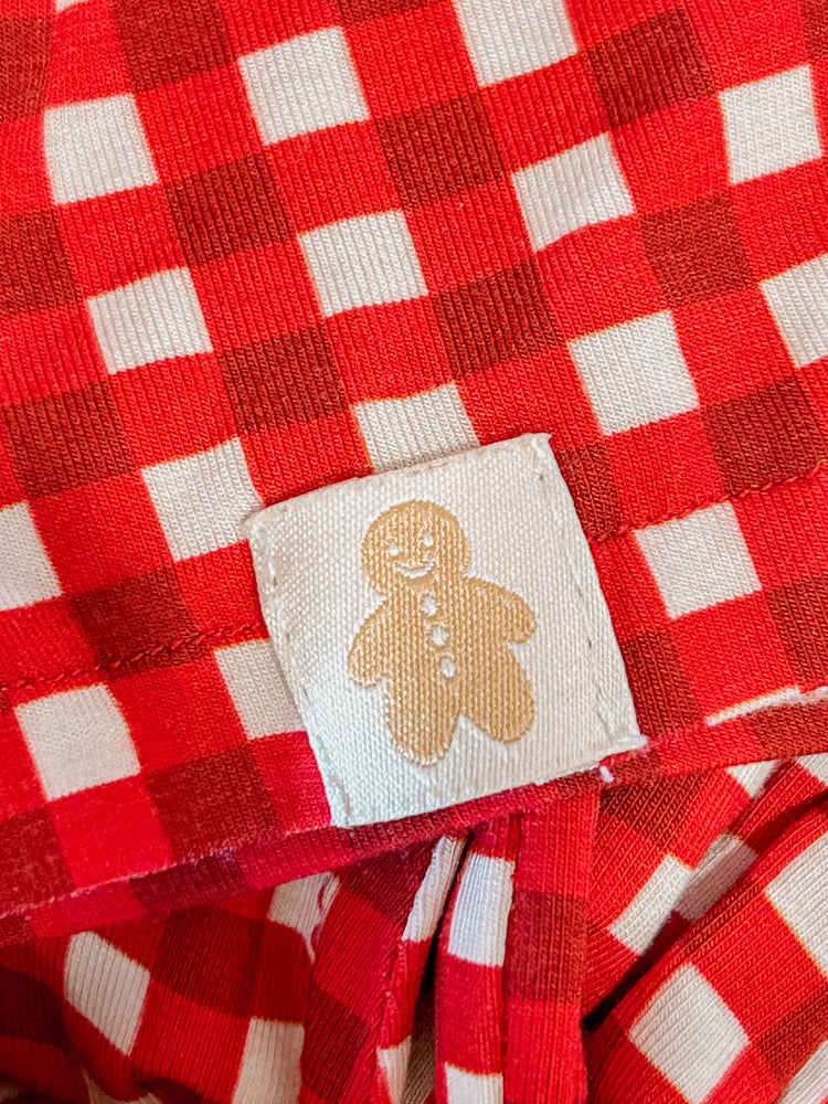 CHILDRENS/PRETEENS- GINGERBREAD WORKSHOP 2025 Christmas Pyjamas