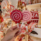 Sugary Lollipop ornament