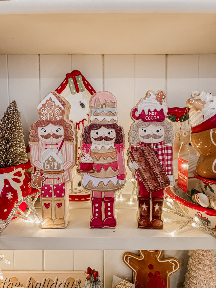 2024 NUTCRACKERS wooden standing Decor