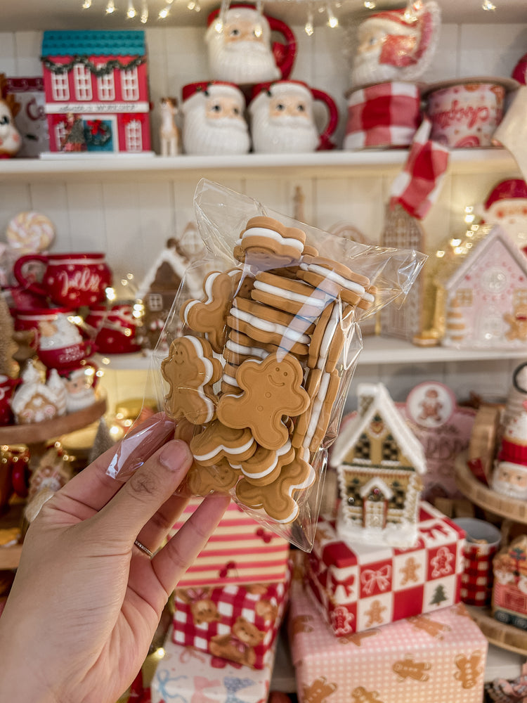 Gingerbread Man Fake Bakes - Bag of 15
