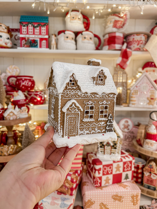 Gingerbread Cottage Light up House