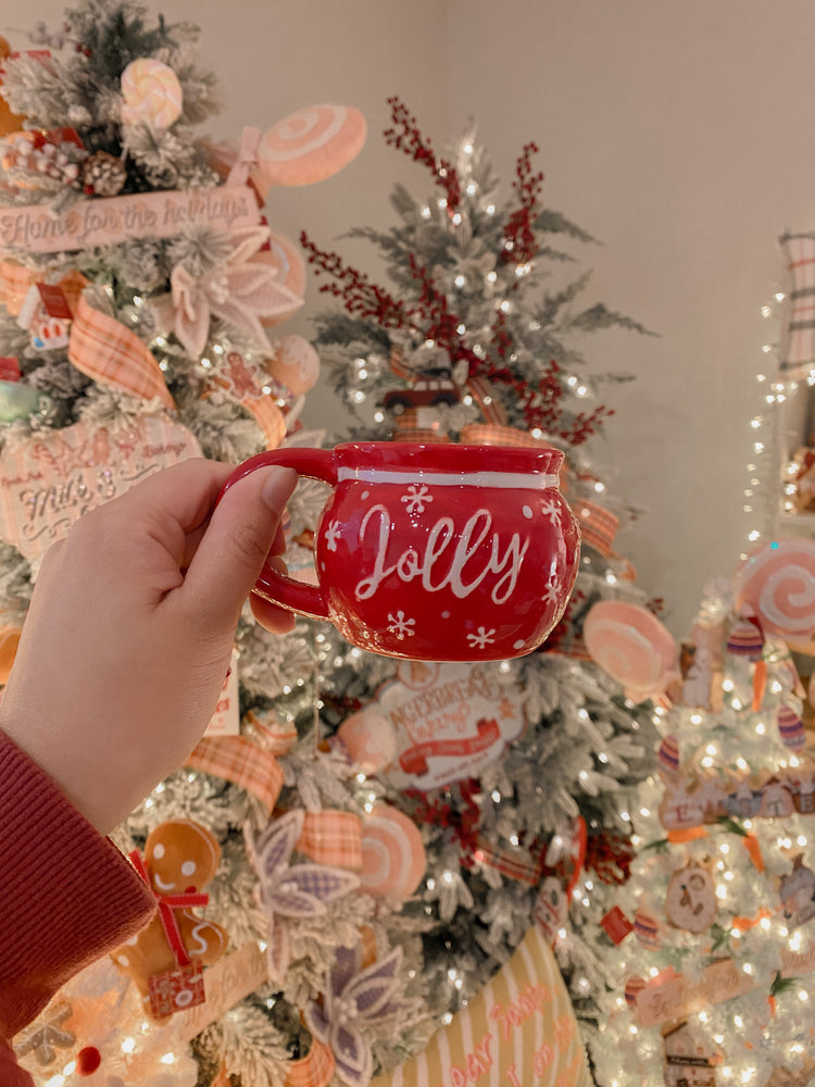 SECONDS SALE - Holly Jolly Mug (mini)