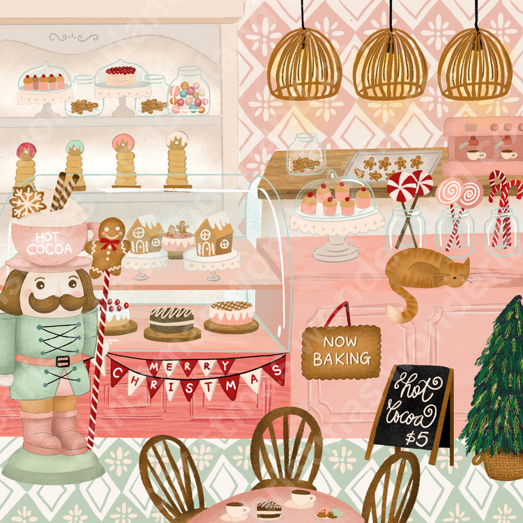 Nutcracker Cafe © - Digital Print