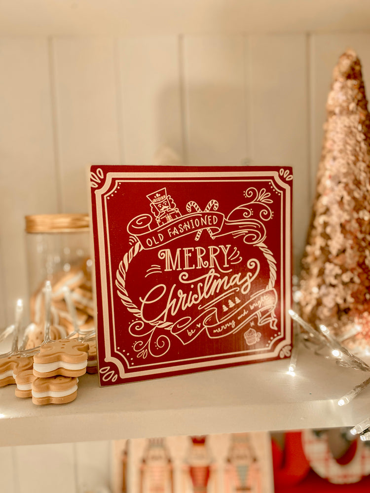 CHRISTMAS WONDERLAND Wooden Block