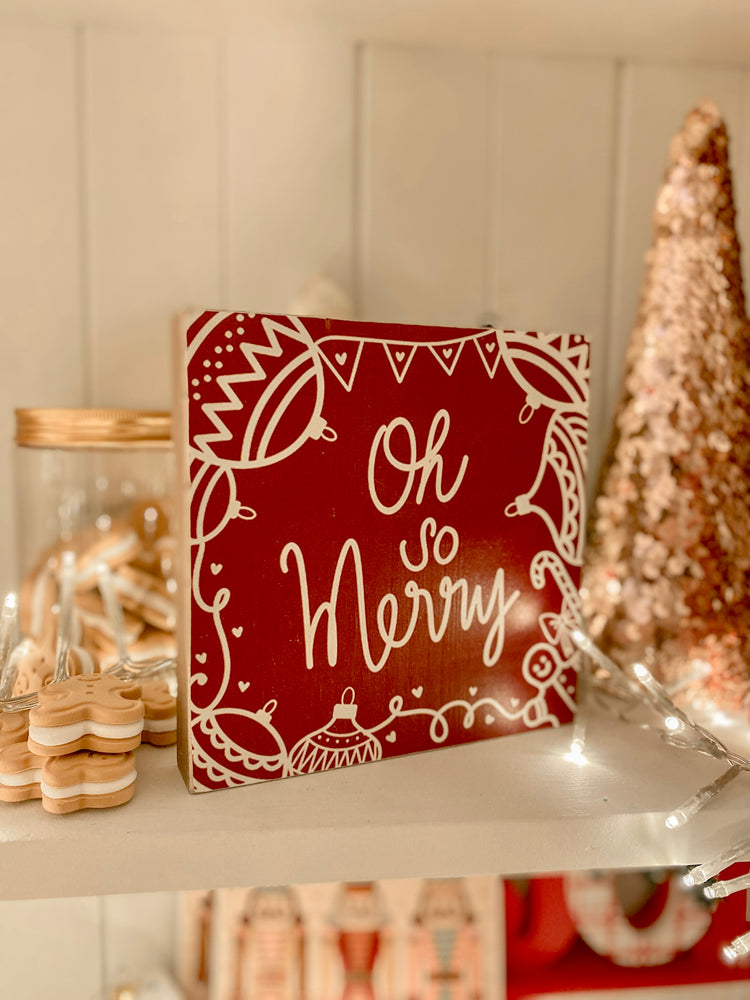CHRISTMAS WONDERLAND Wooden Block