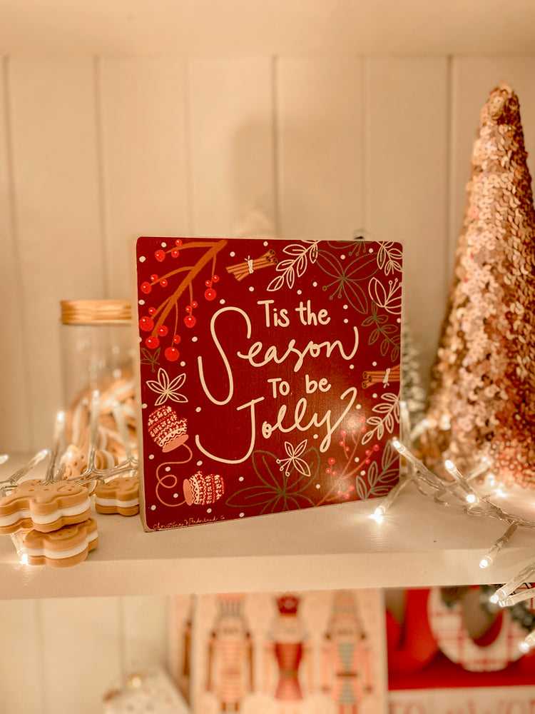 CHRISTMAS WONDERLAND Wooden Block