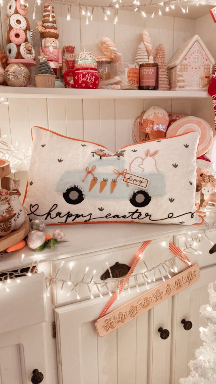 Easter Blue truck cushion COVER ONLY