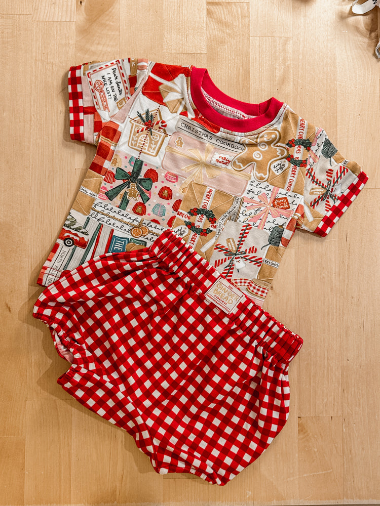NEWBORN- GINGERBREAD WORKSHOP 2025 Christmas Pyjamas