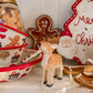 Wooden Handcrafted Reindeer Decor