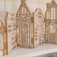 GINGERBREAD Wooden Village