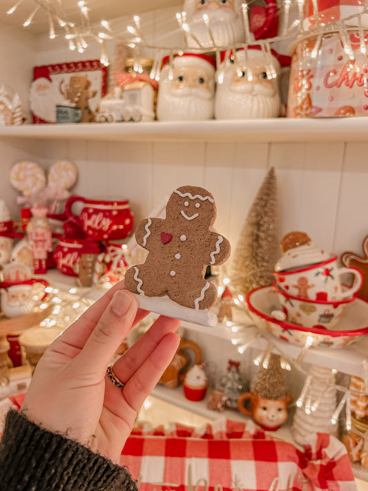 Gingerbread man Resin Decor #740