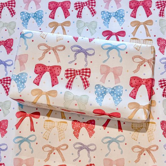 BOWS BOWS BOWS - Wrapping Papers