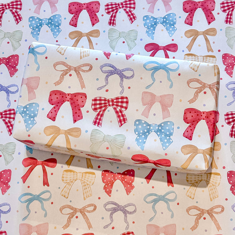 BOWS BOWS BOWS - Wrapping Papers