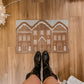 Gingerbread House Doormat