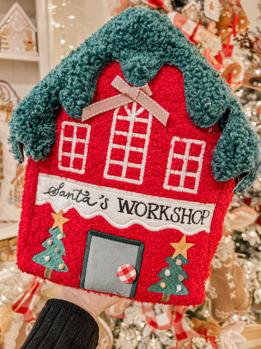 Santa's Workshop Cushion