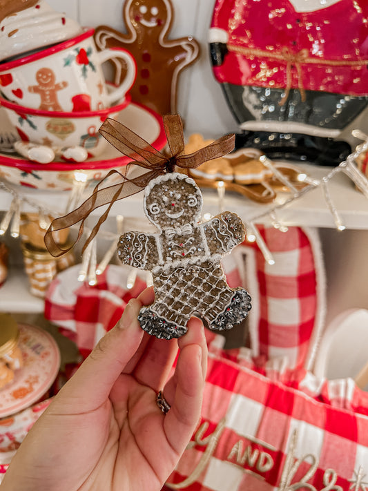 Gingerbread Man Ornament