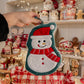 Snowman Hand dry towel