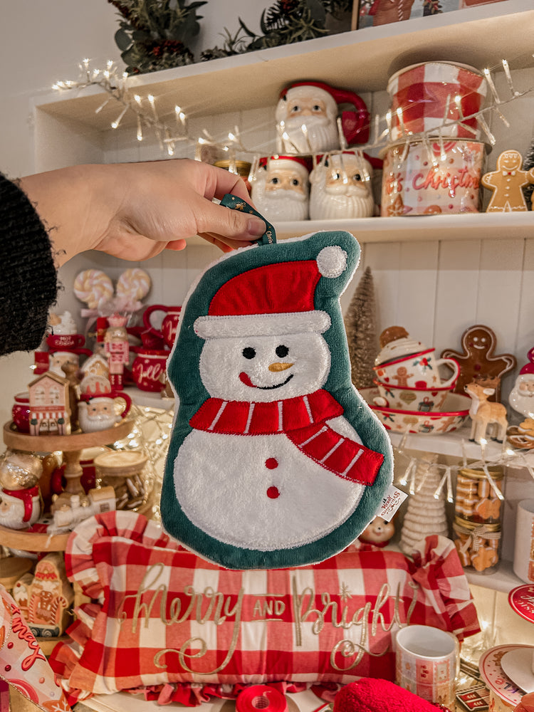 Snowman Hand dry towel