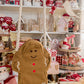Gingerbread man cross body bag
