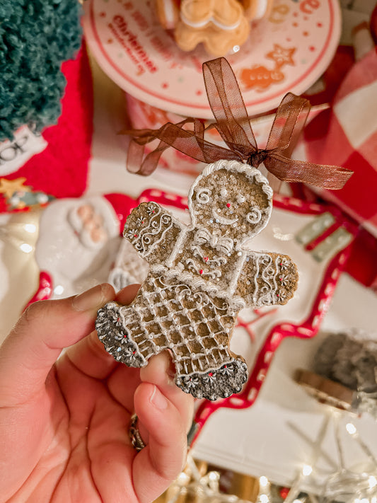 Gingerbread Man Ornament