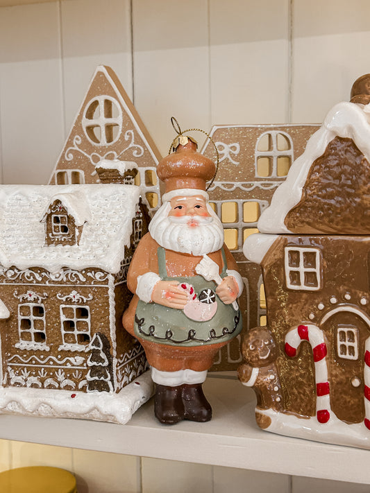 Mr Claus Bakery Onament