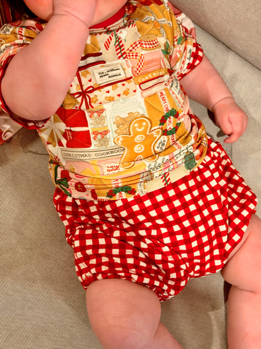 NEWBORN- GINGERBREAD WORKSHOP 2025 Christmas Pyjamas