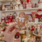 Gingerbread Man Wooden Decor