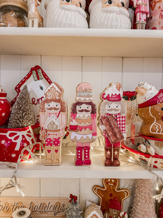 2024 NUTCRACKERS wooden standing Decor