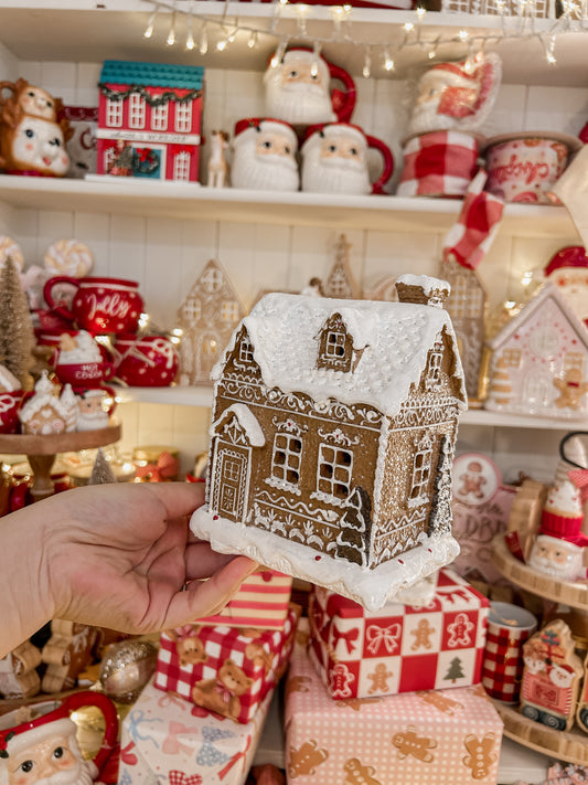 Gingerbread Cottage Light up House
