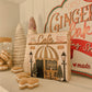 CHRISTMAS VILLAGE WOODEN DECOR