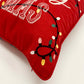 "We wish you a Merry Christmas" cushion COVER ONLY