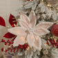 Pink Gingham Poinsettia