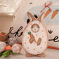 Bunny in eggshell Wooden decor